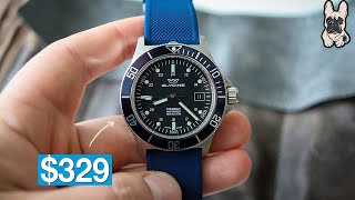 Seriously IMPRESSIVE Glycine Combat Sub 200 Diver Watch Review [upl. by Mungovan]