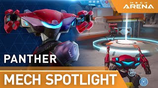 Mech Arena  Mech Spotlight  Panther [upl. by Milburt981]