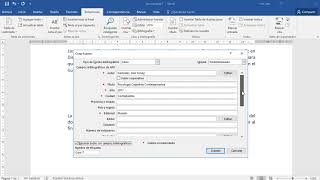 Cómo poner Citas Bibliográficas y Bibliografía en Word [upl. by Jewell]