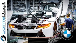 BMW i8 Production  EXTREME Modern CAR FACTORY [upl. by Marcus]