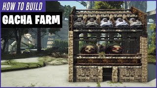 How To Build A Gacha Farm  Ark Survival Evolved [upl. by Brenan]