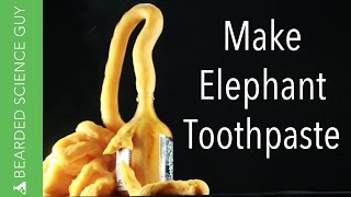 Elephant Toothpaste Chemistry [upl. by Teteak]