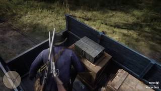 Red Dead Redemption 2  How to steal the medicine chest stealthily  high honor [upl. by Dett400]