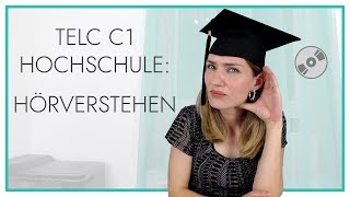 telc Deutsch C1 Hochschule  Hörverstehen [upl. by Ayahsey]