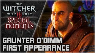 WITCHER 3 ► Gaunter ODimm s FIRST APPEARANCE White Orchard scene [upl. by Arze]