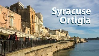 Syracuse Ortigia  A Walking Tour  Sicily [upl. by Rempe]