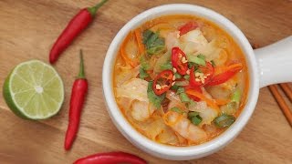 Thai Shrimp Soup Recipe [upl. by Doraj]