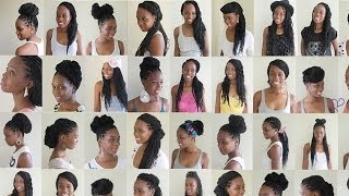 30 Box Braids Styles [upl. by Atla]