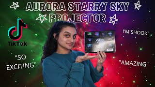 AURORA STARRY SKY PROJECTOR unboxing and setup [upl. by Nilyram]