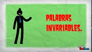 Palabras variables e invariables [upl. by Klingel]