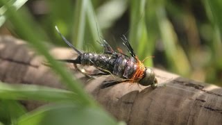 Rowley Stone  1 Stonefly Pattern  Fly Tying Video [upl. by Yelik]