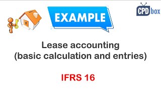 Example Lease accounting under IFRS 16 [upl. by Lecrad]