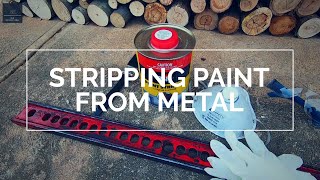 How To Strip Paint From Metal Surfaces  QUICK EASY amp EFFECTIVE [upl. by Cung]