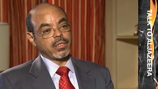 Meles Zenawi Talk to Jazeera [upl. by Marijane]