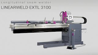 SCHNELLDORFER MIGMAG Welding LINEARWELD EXTL 3100 – longitudinal seam welding machine [upl. by Trebleht]