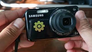 Samsung Digital Camera PL120 5X Optical Zoom [upl. by Akinajnat335]