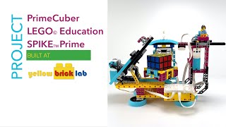 PrimeCuber with LEGO® Education SPIKE™ Prime [upl. by Ahsieat]