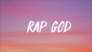 Eminem  Rap God Lyrics [upl. by Teresita]