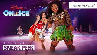 Youre Welcome  Disneys Moana Live  Disney On Ice full performance [upl. by Sauder698]