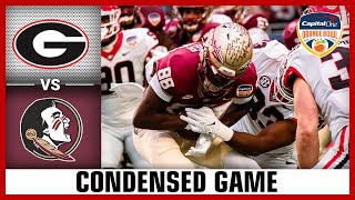 Georgia vs Florida State Condensed Game  202324 ACC Football [upl. by Lenni444]