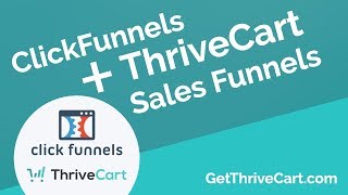 ClickFunnels  ThriveCart Sales Funnel Tutorial [upl. by Lzeil]