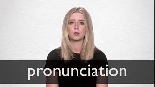 How to pronounce PRONUNCIATION in British English [upl. by Presber]