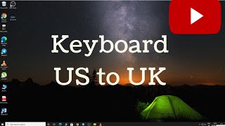 How to Change Keyboard Layout UK to US [upl. by Sirak]