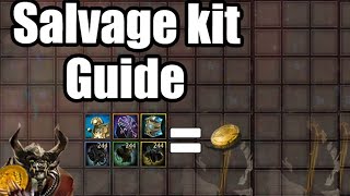 Guild Wars 2 Guide  How to use the unlimited salvage kits [upl. by Gisser]