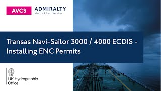 Transas NaviSailor 3000  4000 ECDIS  Installing ENC Permits [upl. by Aissilem928]