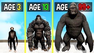 Survive 99 YEARS as KING KONG in GTA 5 [upl. by Eelyam669]