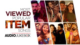 Telugu Most Viewed Popular Item Songs  Telugu Item Audio JukeboxTollywood Hit Item Song Collection [upl. by Birmingham725]