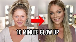 10 MINUTE EVERYDAY MAKEUP TRANSFORMATION  GET READY WITH ME [upl. by Chadabe]