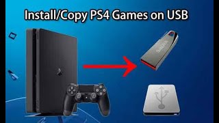 Install GamesPKG On An External HDDUSB On A Jailbroken PS4  Extended Storage On 505672 PS4 [upl. by Darice]