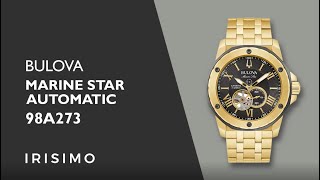 BULOVA MARINE STAR AUTOMATIC 98A273  IRISIMO [upl. by Eppesuig]