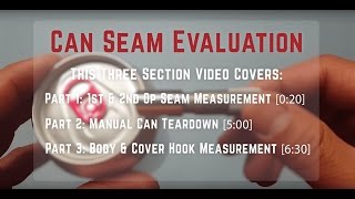 Can Seam Evaluation [upl. by Ardua]