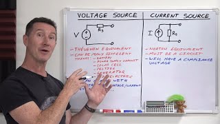 EEVblog 1397  DC Fundamentals Part 2 DC Voltage amp Current Source Theory [upl. by Egidio]