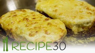 Croque Monsieur French cheese and ham recipe [upl. by Dry326]