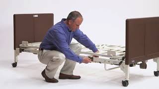 Invacare® G Series Bed Assembly Video [upl. by Lledrac]