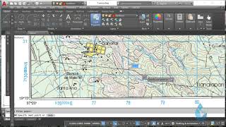 Escalando una carta topográfica en Autocad [upl. by Noral]