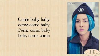 2NE1  Come Back Home Easy Lyrics [upl. by Drallim989]