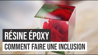 Résine époxy  Comment faire une inclusion  DIY  EPODEX [upl. by Igenia]