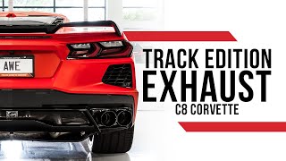 AWE Track Edition Exhaust for the Chevrolet C8 Corvette [upl. by Levinson]