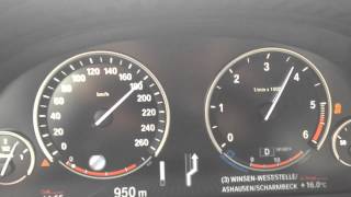 BMW 520d Touring F11 184 PS 0220 kmh Launch Control [upl. by Fronnia777]