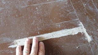 How to fix a damaged hardwood floor without replacing the whole floor [upl. by Hogarth]