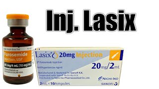 Lasix Injection  Emergency drugs  Furosemide [upl. by Lynnea]