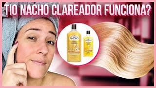 TIO NACHO CLAREADOR Shampoo e Condicionador Antiqueda que clareia o cabelo [upl. by Acinor]