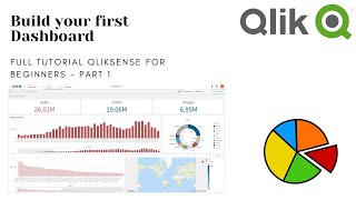 Build your first app in QLIK SENSE  QLIK SENSE basics for beginners [upl. by Thebault]