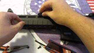 How To Magpul MLok QD swivel mount installation [upl. by Raddy]