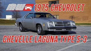 1975 Chevy Chevelle Laguna Type S3 quotLast Gaspquot Muscle Car [upl. by Stamata]