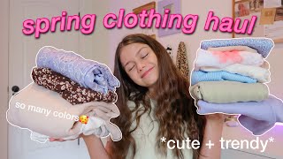 HUGE springsummer try on haul 2021 [upl. by Anemaj]